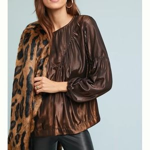 Amadi merry metallic blouse size XS